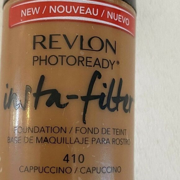 Revlon Photoready Insta-Filter Liquid Base Foundation 410 Cappuccino New - Picture 4 of 5